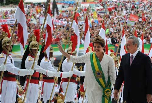 Presidente eleita, Dilma Rousseff toma posse e promete empenho para Rio 2016 / Foto: Divulgação / Abr